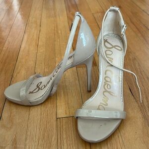 Sam Edelman Nudę Strappy Heels 7